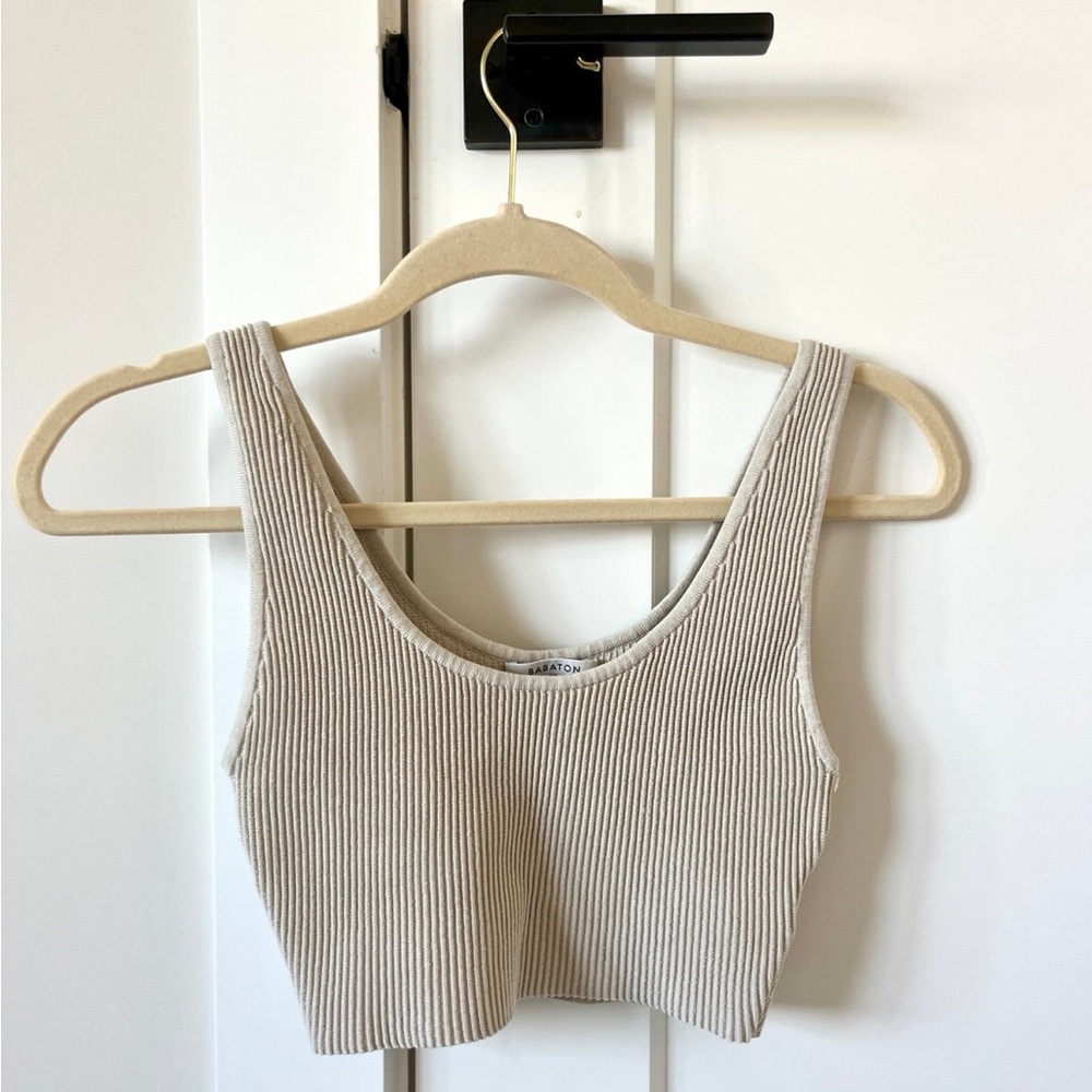 Aritzia Babaton Sculpt Knit Tank